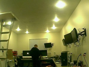 Husband out in the Man Cave...